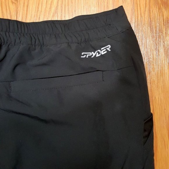 Spyder Jogger Pants Black 2XL 30" Fitness Training - Picture 5 of 7